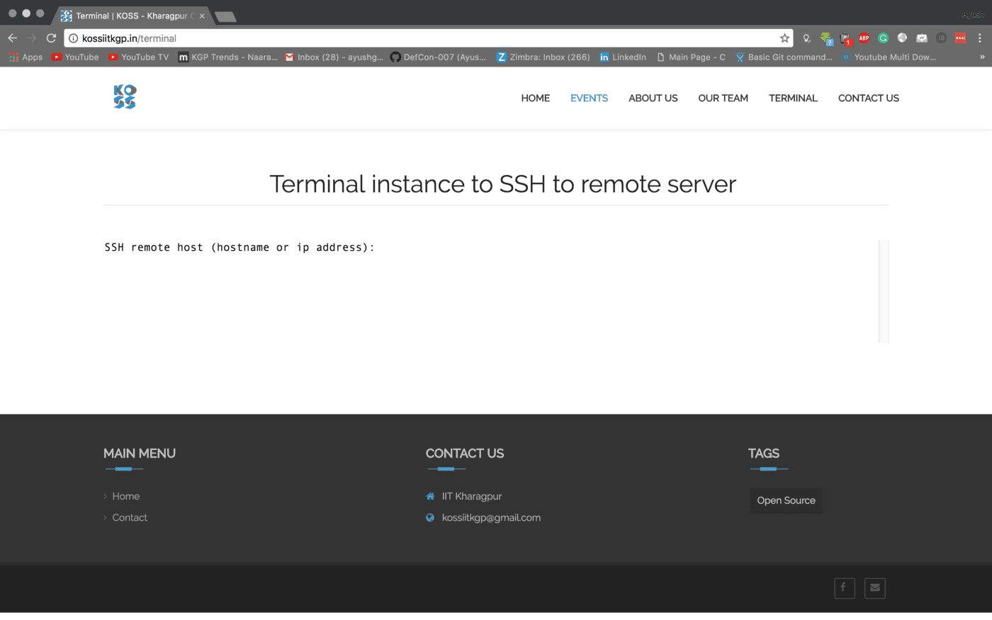 Server Final Setup